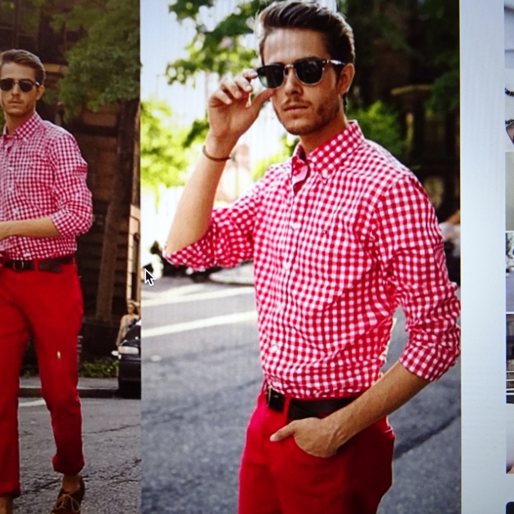 Burberry London Gingham Checked Shirt